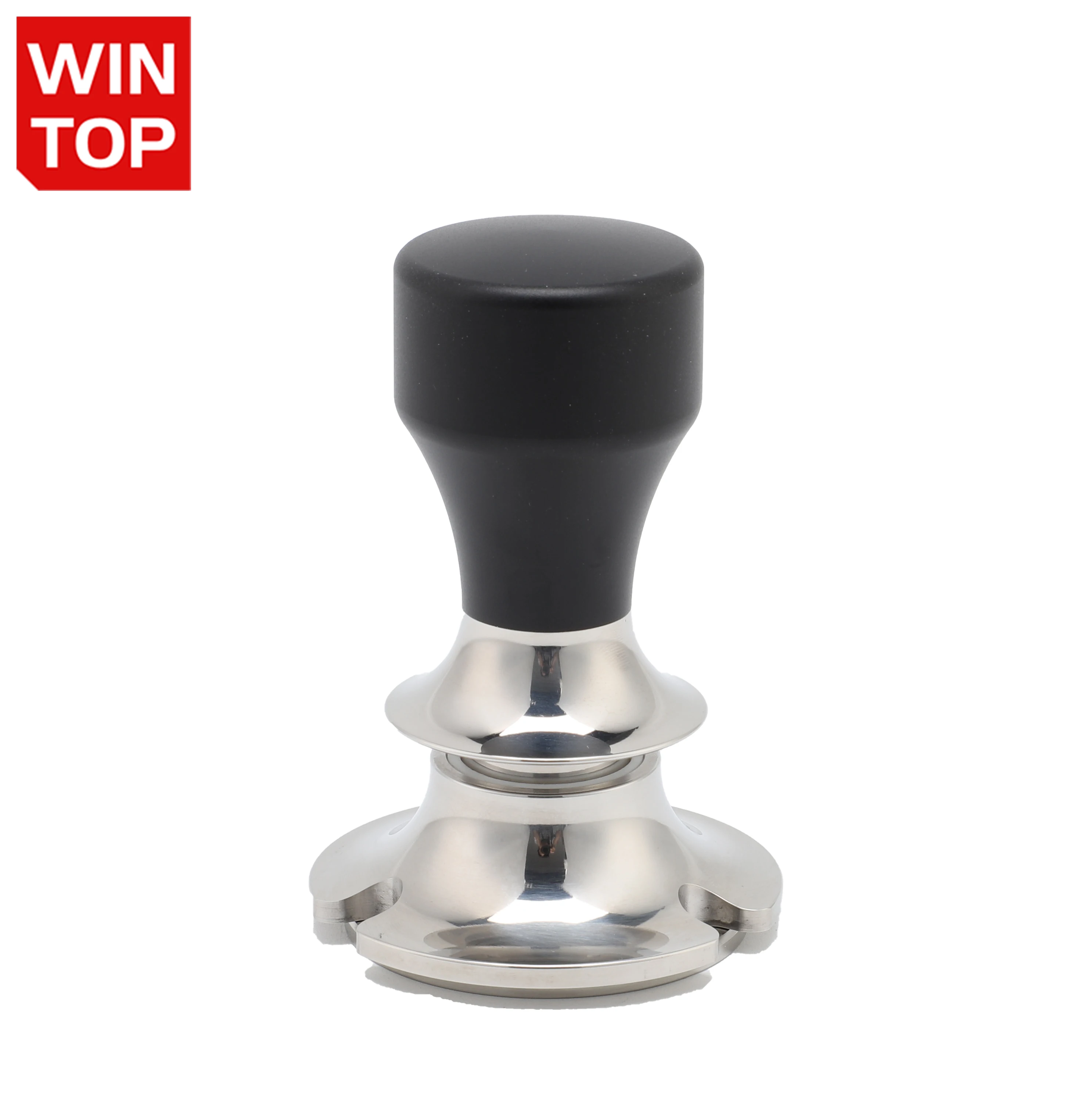 51/58MM Constant Force Coffee Tamper Flat Base Coffee Powder Press Hammer Stainless Steel Espresso Tamper