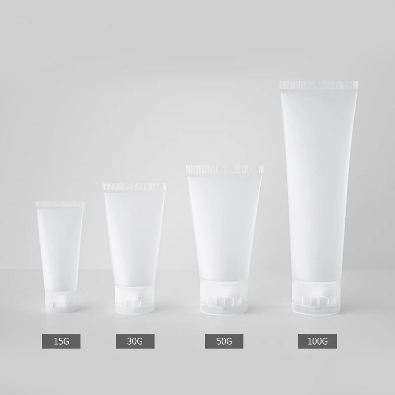 free shipping 15g 30g 50g 100g/ml Cosmetic Empty Soft Tube Frosted Bottle Makeup Cream Lotion Shampoo Container  Hand Cream Tube