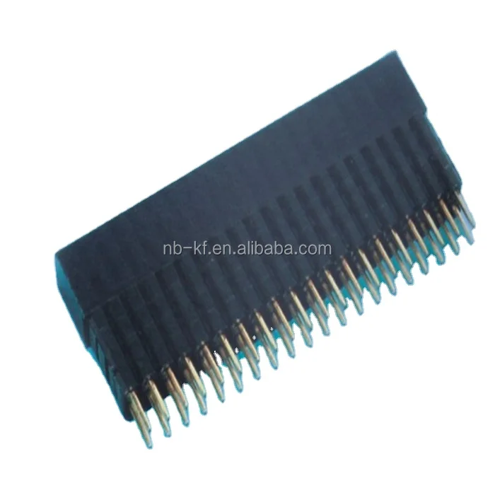 nickel plated FEMALE HEADER BOARD SPACES PITCH 2.54MM H=8.5 TOTAL LENGTH=19.5/23.5/25.5