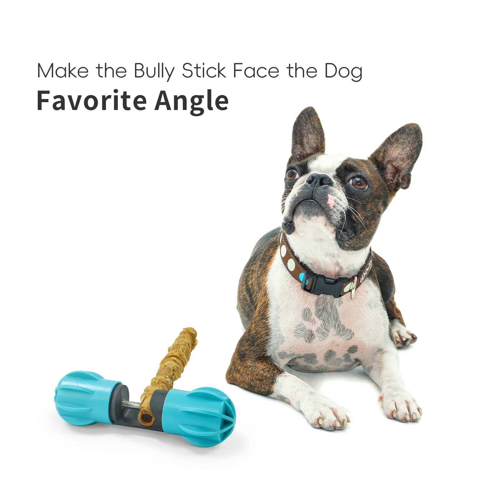 New Design Bully Stick Holder Bully Grip for Small and Medium Dogs Weight 10-55lb