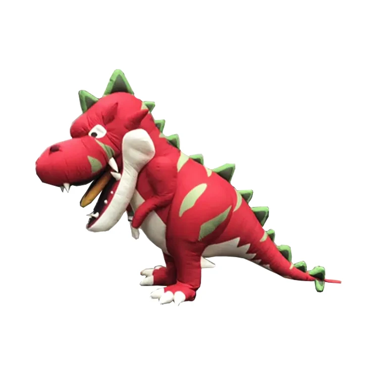 Advertising Custom Inflatables Products Costume Suit cartoon Animal Moving Walking Inflatable Dragon Dinosaur