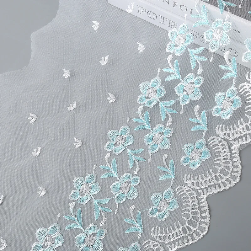 Guipure Lace Fabric for Wedding Lace LTZ080 High Quality Embroidered 2023 Hot Sales Europe and America Lace Polyester 32CM Width
