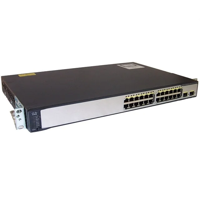 Новые Cisco 24 порта WS-C3750V2-24TS-S сетевой коммутатор