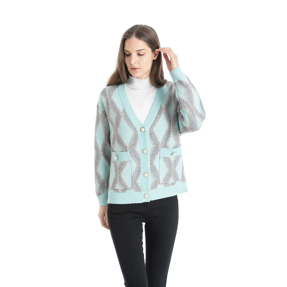  custom cardigan sweater women Winter Ladies Cotton Coat Women Long Cardigan Crochet Mohair Knit Sweater