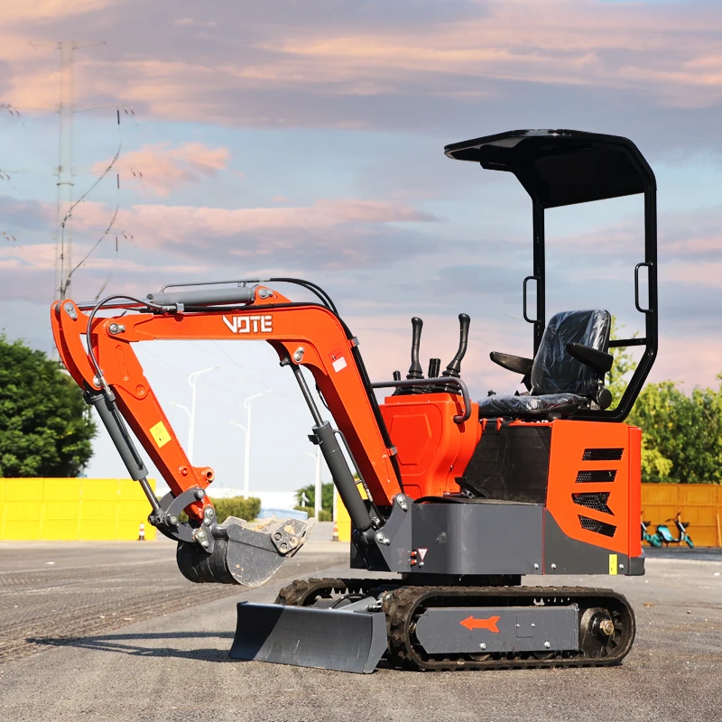 Free Shipping Mini Excavator 1.2 Ton EPA Euro 5 Kubota Engine Crawler Digger Farm Used Chinese Machine Mini Excavator