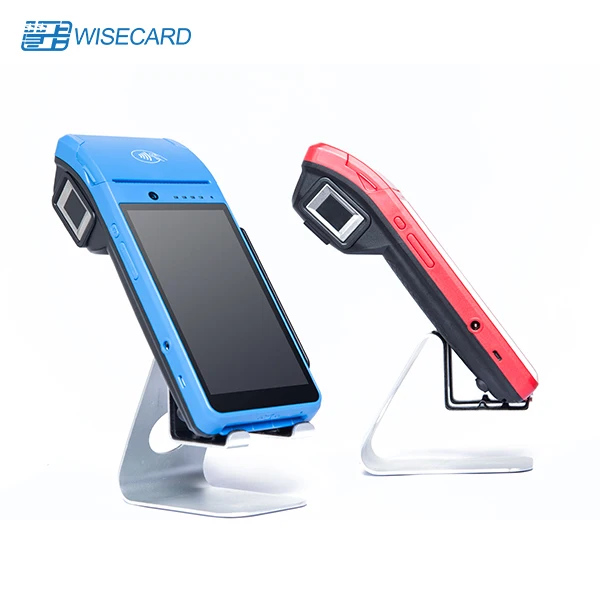Wisecard T90 cheap price Portable Mobile 4G Android Handheld Pos Terminal Ticketing POS system With Printer for Mobile Payment
