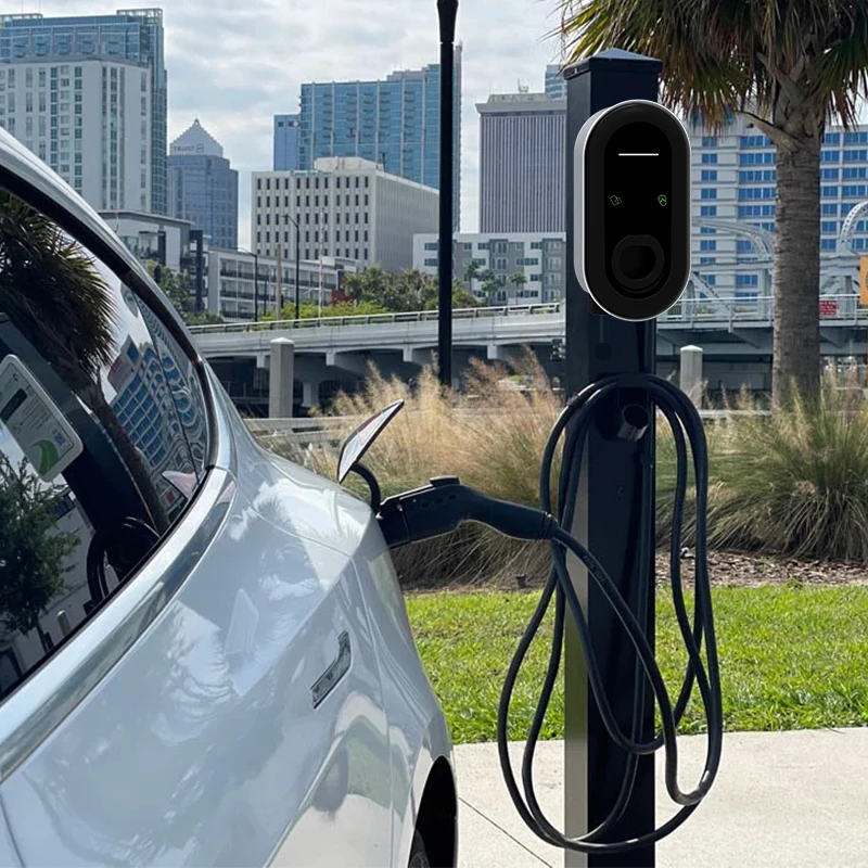 High quality portable household adjustable 32a 3 phase Charger Type 2 ev 11kw ev charger 22 kW