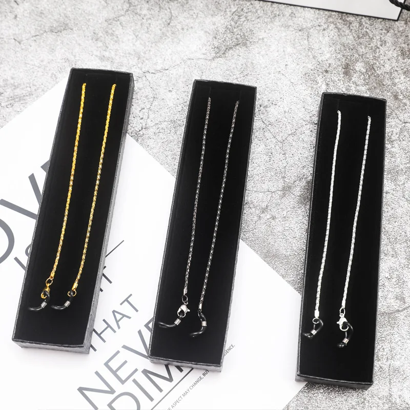 Retro All-match Decorative Bead Sunglasses Chain Necklace Accessories for Customized Logo Sun Glasses