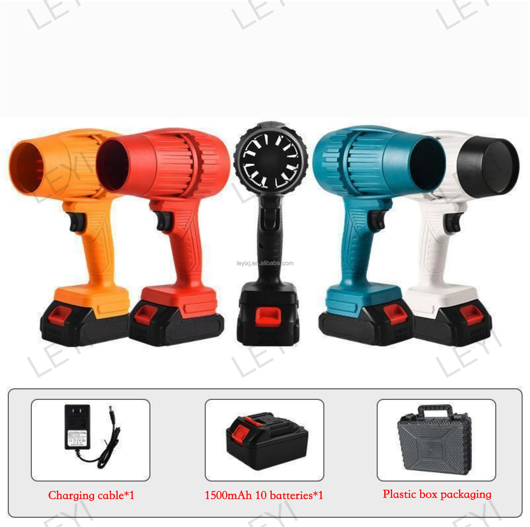 20V Industrial Grade Portable Wireless Lithium Battery Electric Blower Dual-Purpose Dust Collector & Snow/Leaf Blower