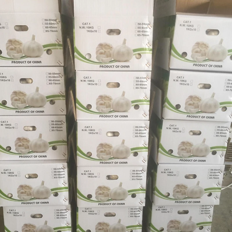 
Jin Xiang Plant Top Grade 6.0 cm Chinese Garlic Cheap Price China Pure White garlic 