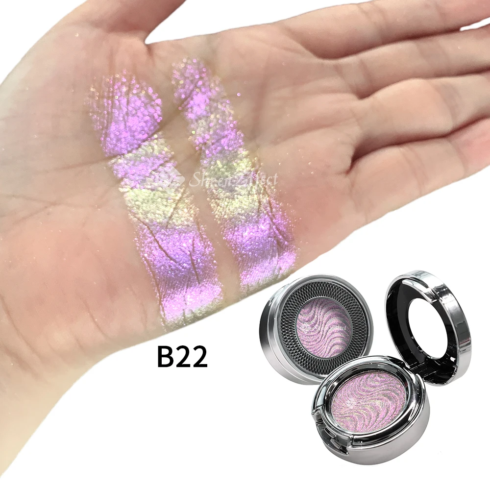 Sheeneffect High Quality Sparkling Rainbow Monochrome Fairy Mermaid Duochrome Multichrome Eyeshadow makeup shadows for eyes