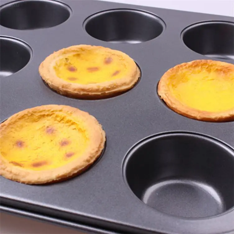 Oval Mini Line Type Muffin 12 Cavity Cornbread With Cover Commercial and Pans Flower Shaped Bakeware Texas Tart Cupcake Pan