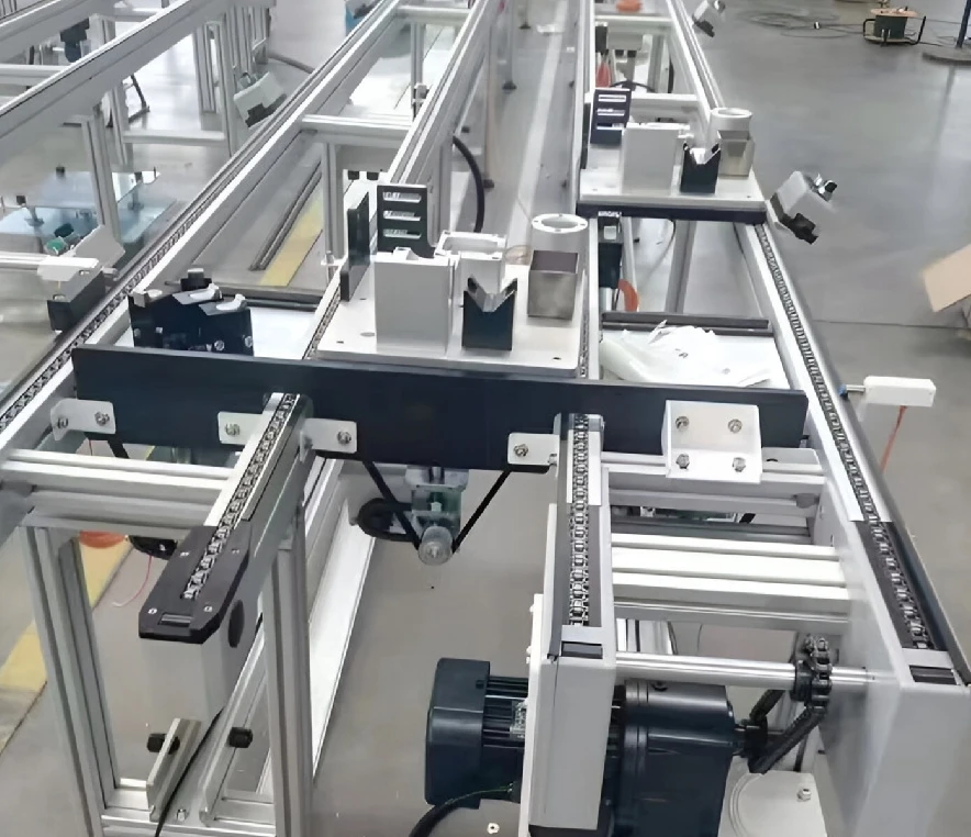 China Customized Belt conveyor OEM factory price pallet conveyor for heavy goods Industrial Conveying system