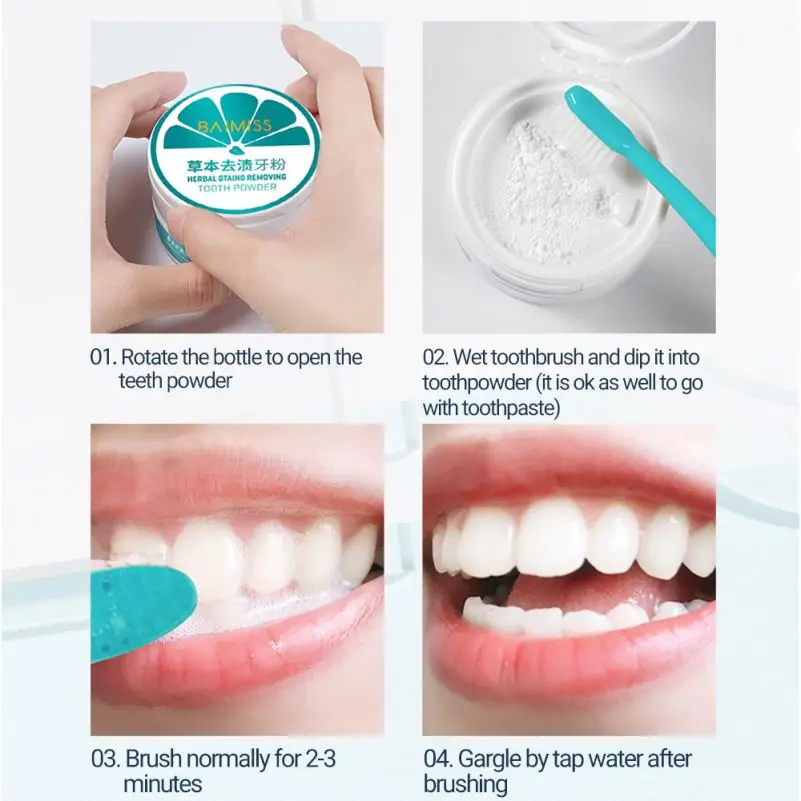 100% Natural organic Bentonite Clay  Charcoal Tooth Powder Brands Charcoal Tooth Whitening Powder