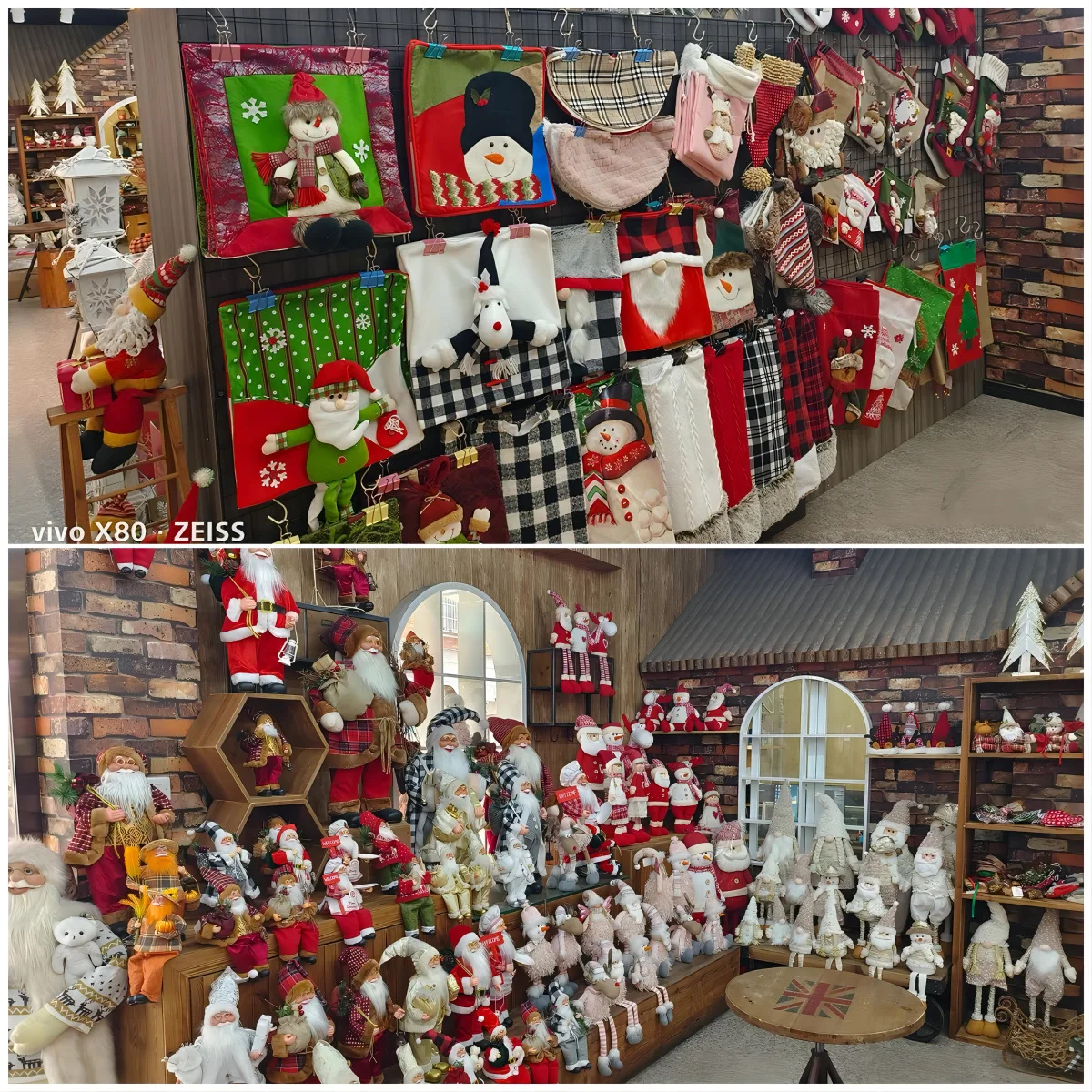 New 30 cm standing white bearded Santa Claus doll dwarf Santa Claus decorative ornaments (Factory direct sales)