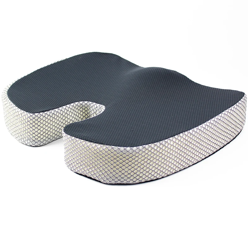 Summer Office Chair Car Cool Orthopedic Gel Memory Foam Seat Cushion