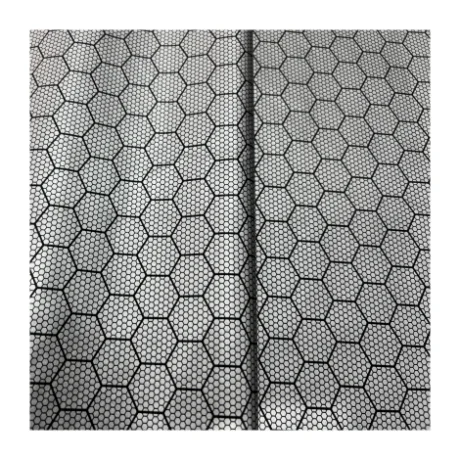 PU Conducting electricity Heat storage 400T 100% polyester pongee  graphene bronzing for outdoor lining fabric