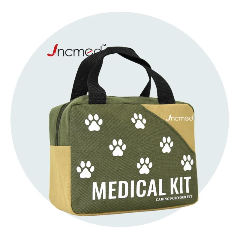 JCMED pet travel bag kit medical bag for pet supplies kit pet first aid kit
