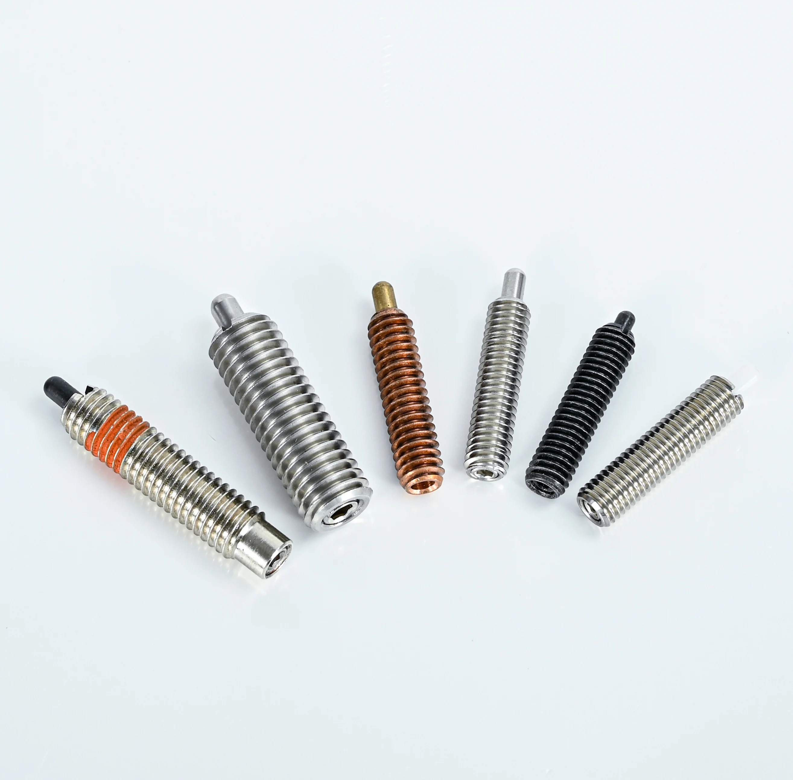 SANGONG Stainless Ball Plunger  Spring Jackscrew with Black Zinc Plated