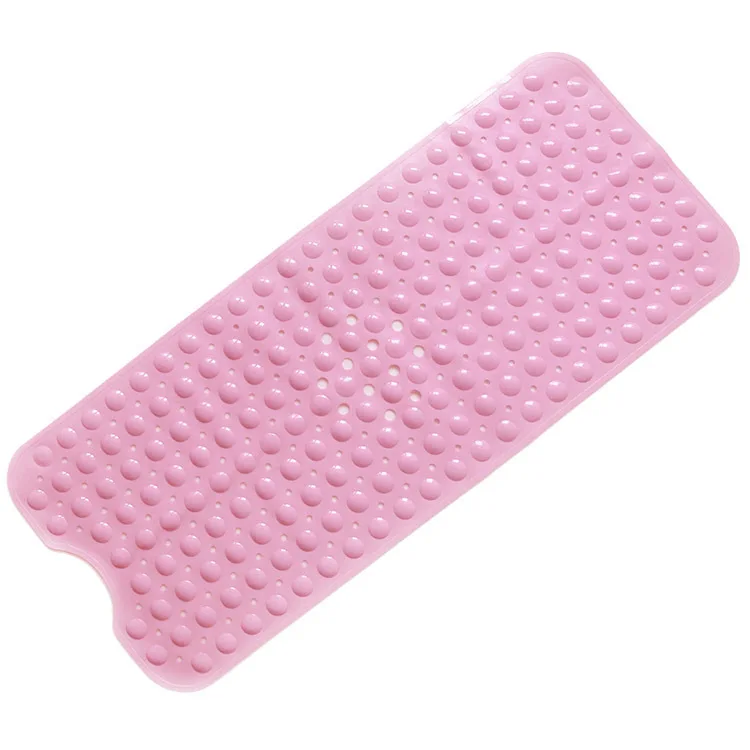 100*40cm Bath Tub Shower Mat Non-slip And Extra Large Bathtub Mat With Suction Cups Machine Washable Bathroom Mats With Drain