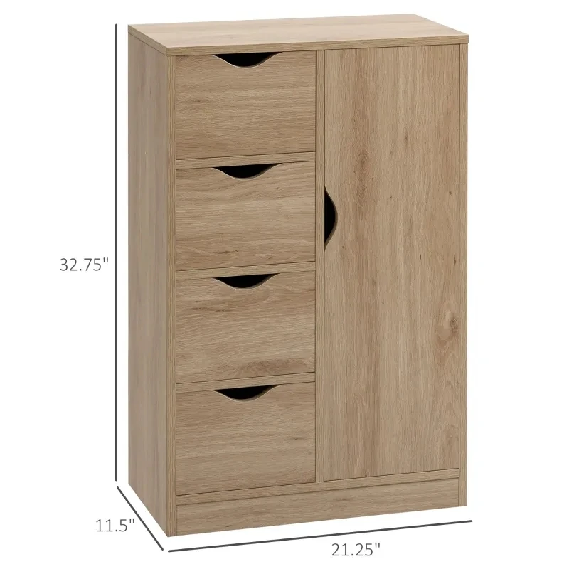 Factory custom spot freestanding lockers with 4 drawers and doors floor-to-ceiling cabinet white wood grain two colors