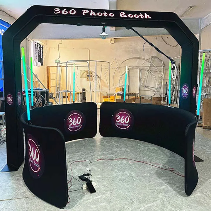 Video Camera Portable Overhead 360 Photo Booth No Truss With Software For Part 360 Glass Top Photo Booth