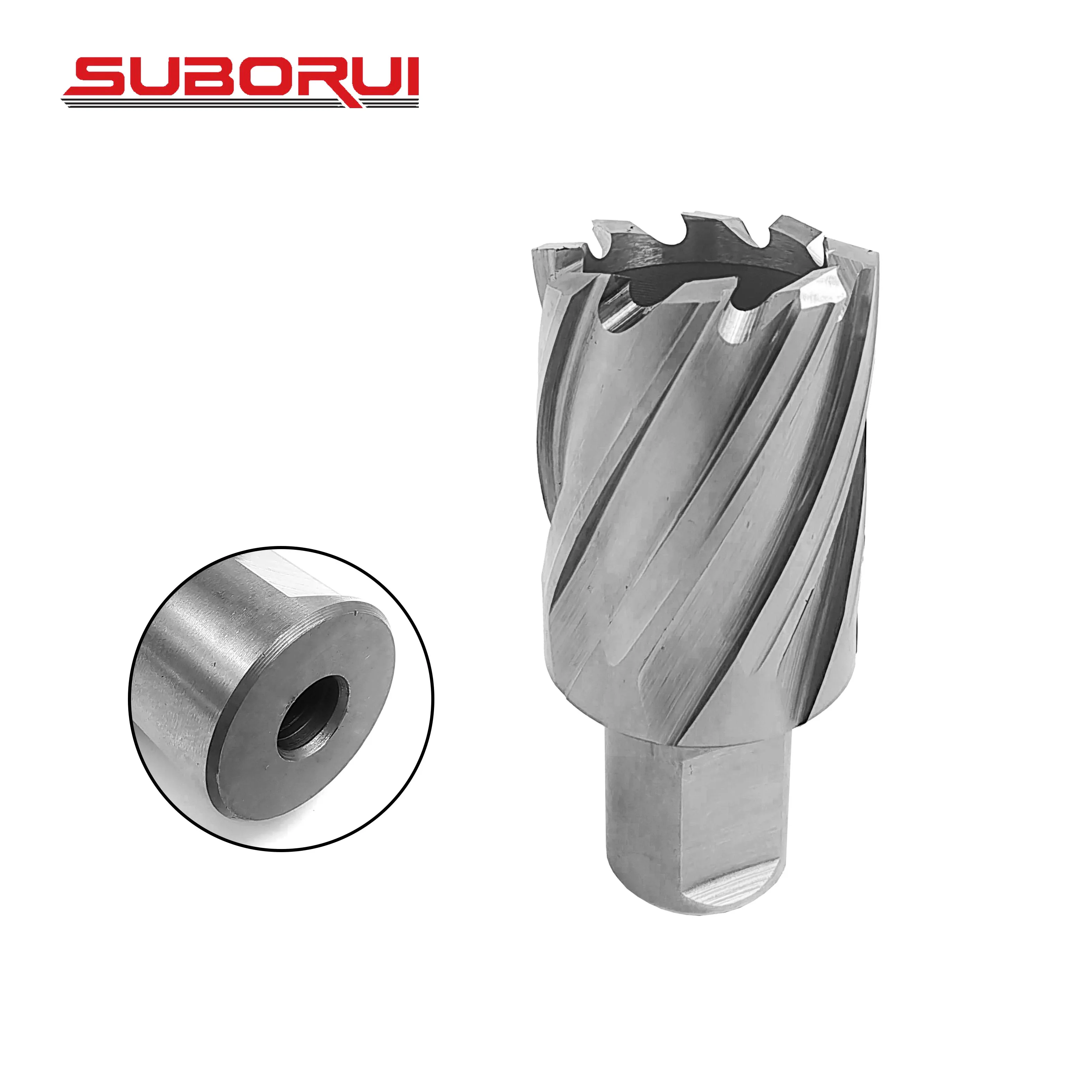 SUBORUI 30mm 1Inch Dutting Depth HSS Annular Cutter For Magnetic Drill Machine