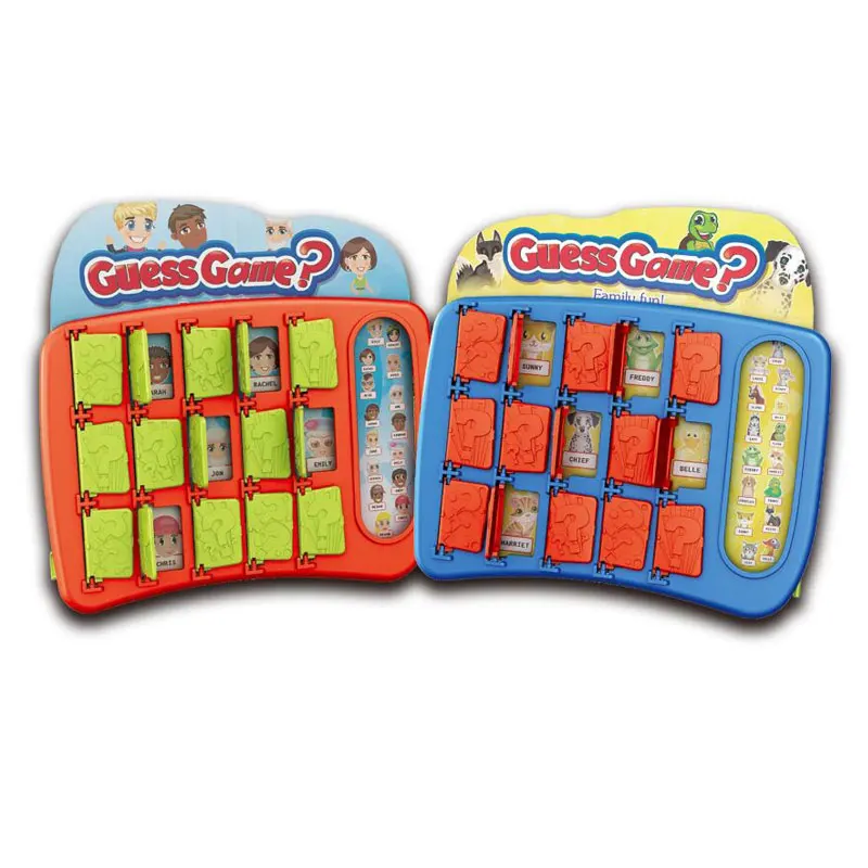 Family fun educational thinking exercise toys guess who board game for 3+ kids