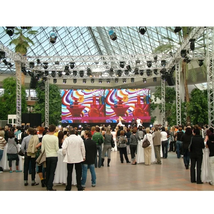Cinema Rental Led Video Wall  LED Rental Panel Digital LED Display Screen p 3.076  outdoor led display