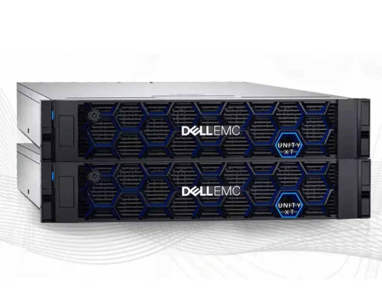 Dell EMC единство XT 480F сервер хранения 96G двойной контроллер с 8 16G модули 1 2 T 10K 2.5in *