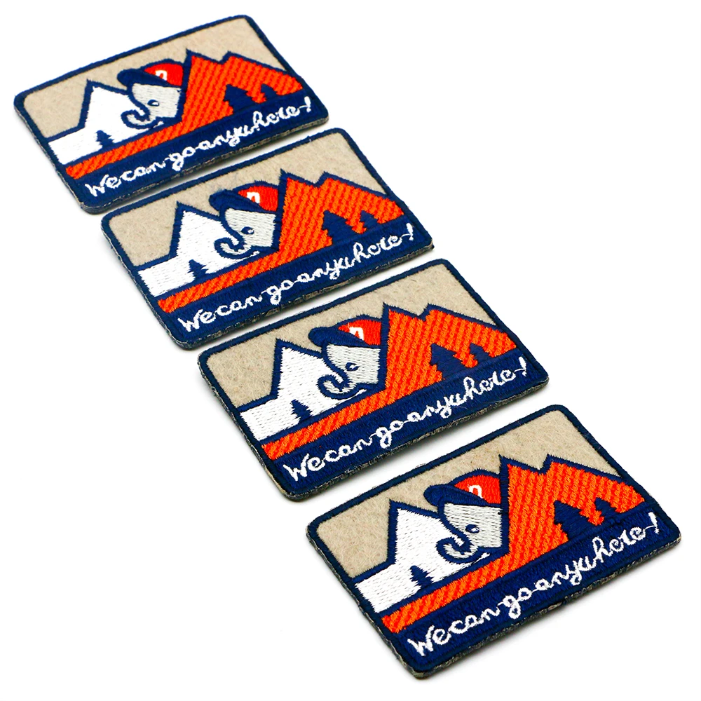 No Minimum Order Designer Custom Logo Sew On Embroidery Full Embroidered Patches For Garment