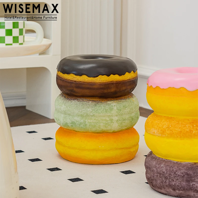 WISEMAX мебель в уникальном стиле красочный стул для ног детская комната пуфик креативный форме еды домашней мебели