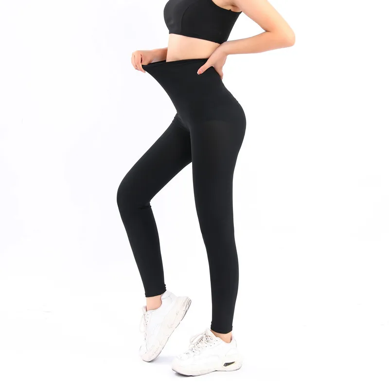 Hot Effect Slimming Body Shaper Fitness Waist Trainer Gym Leggings Sauna Pants With Control   Panties Adjustable