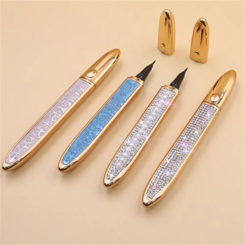 3-Color  Smooth Brush Strokes Not Easy to Take Mineral Ingredient Waterproof  Quick Dry Long-Lasting Effect Eyelash Gel Pen