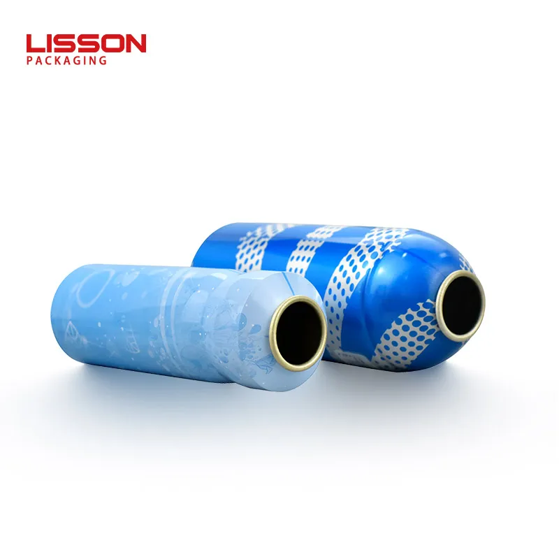 Wholesales Refillable High quality cosmetic aluminum metal food beverage Defensive Spray Aluminum Aerosol Cans