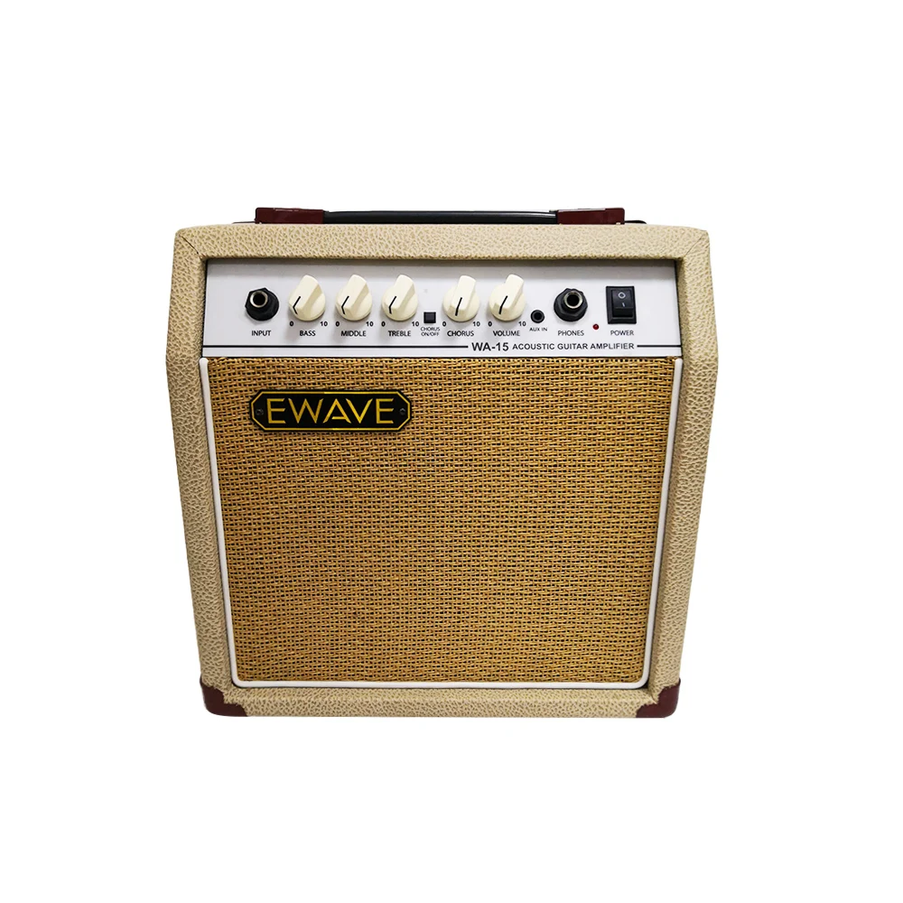 AIERKE EWAVE WA-15 Outdoor Stage Roadshow Guitar Speaker Amplifier Bakelite for Musical Instruments & Accessories Play