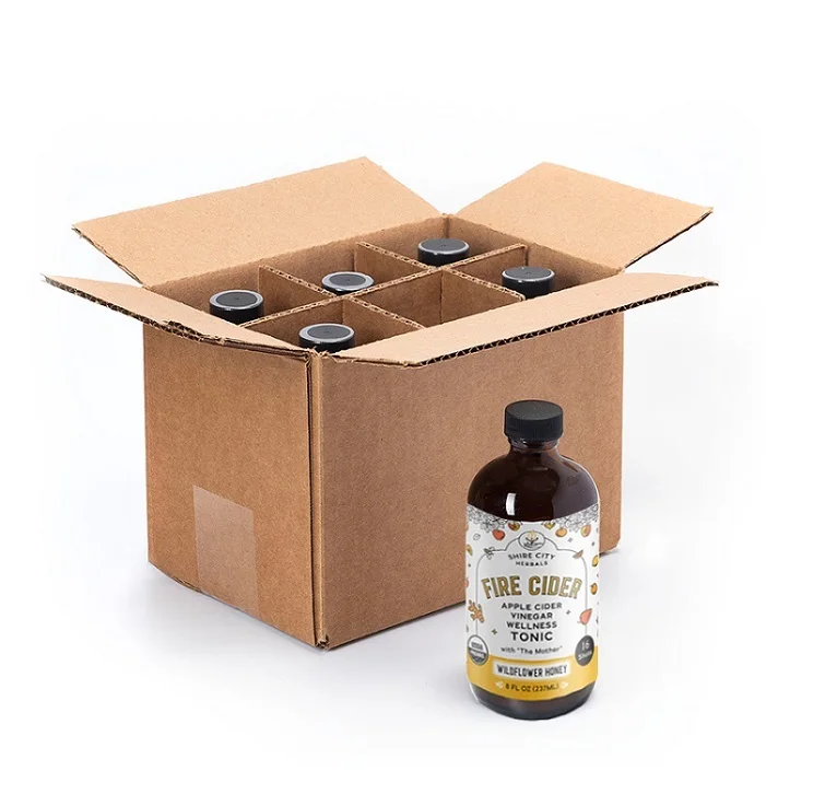 
Shire City Herbals 6pk 8oz Wildflower Honey Fire Cider Alcoholic Beverage Drink 