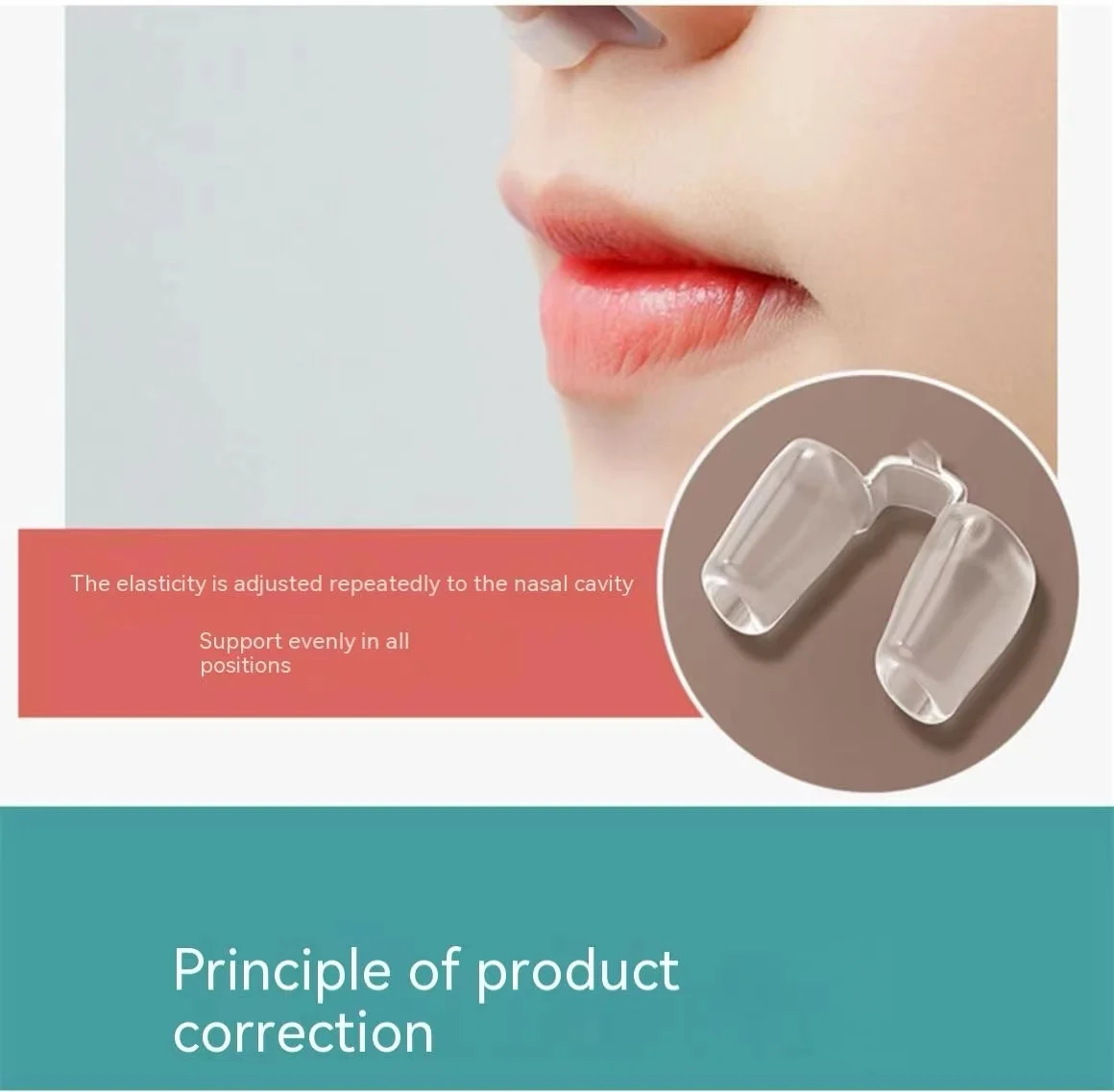 Nose Bridge Straightener Corrector Nose Shaper Clip Up Lifting Soft Safety Silicone Rhinoplasty For Wide Crooked Nose Nasal Cli