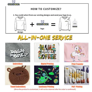 Conyson Custom Logo 365 GSM Autumn Spring Boys Girls Clothing Sets Kids Tracksuits Winter Fleece Kids Solid Sweatsuit Set