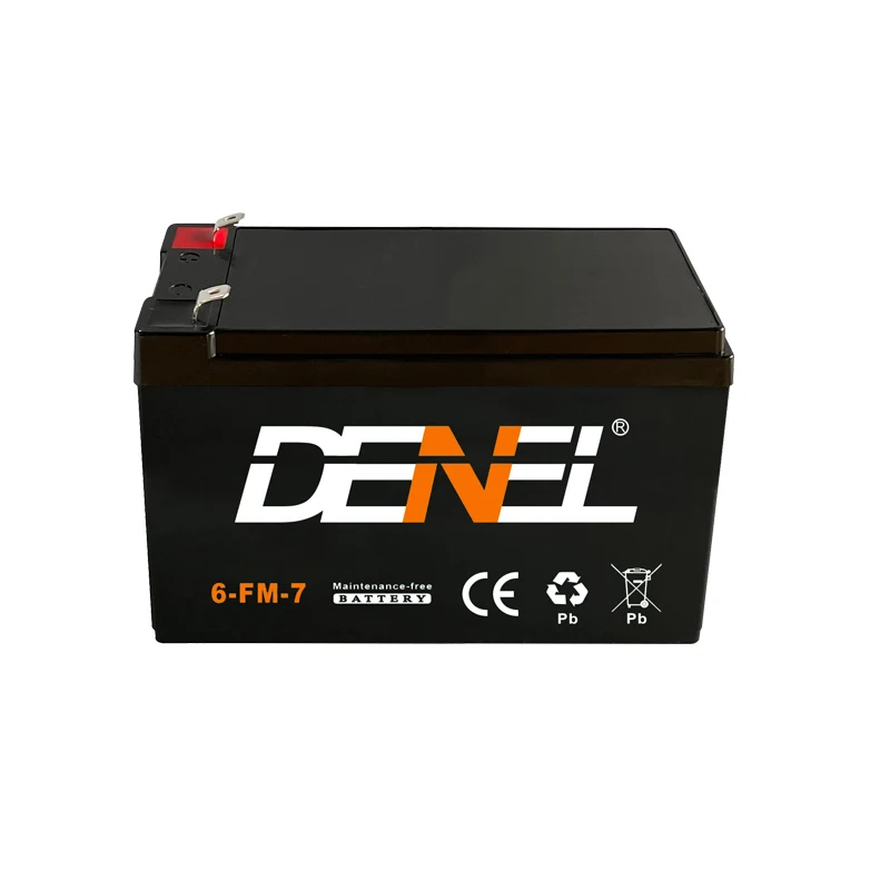 SLA 6v 7ah  maintenance free start battery used for toy motorcycle toy car battery