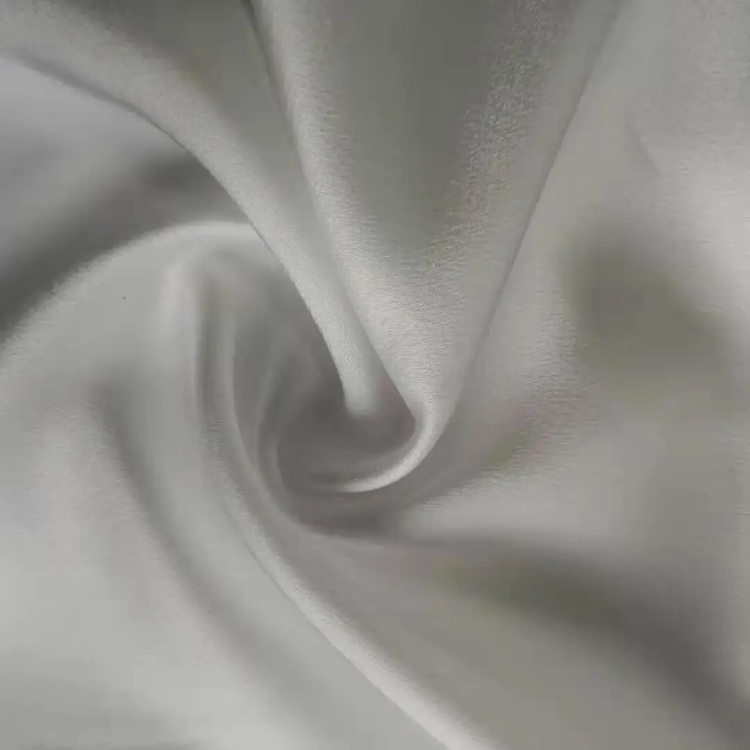 RPET CREPE SATIN drooping style smooth and soft anti-static excellent quality polyester composite filament fabric