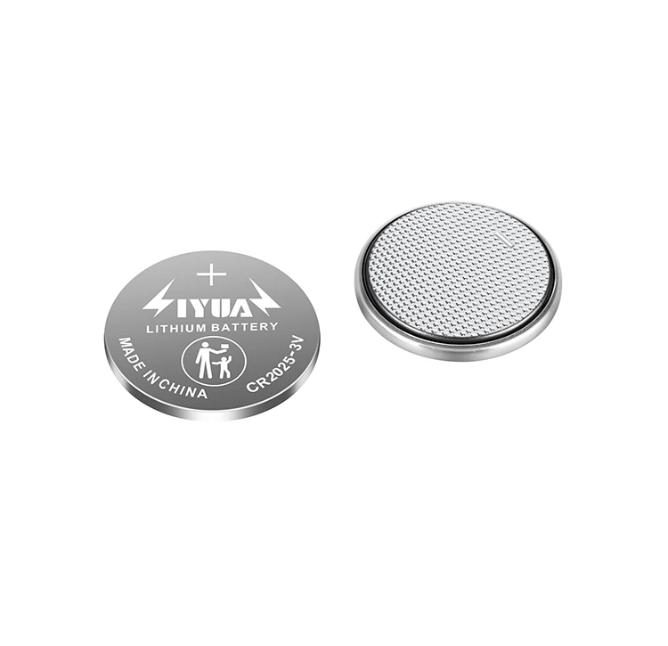 CR2025  3V 120mAh/150mAh/170mAh CE OEM Coin Batteries Button Batteries CR2025