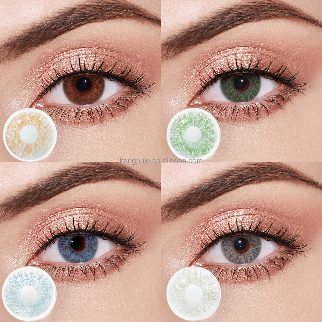 wholesale Yearly Natural  KiKi Beauty Hidrocor Color Contacts Circle Color Eye Contact Lenses Colored Contact Lenses