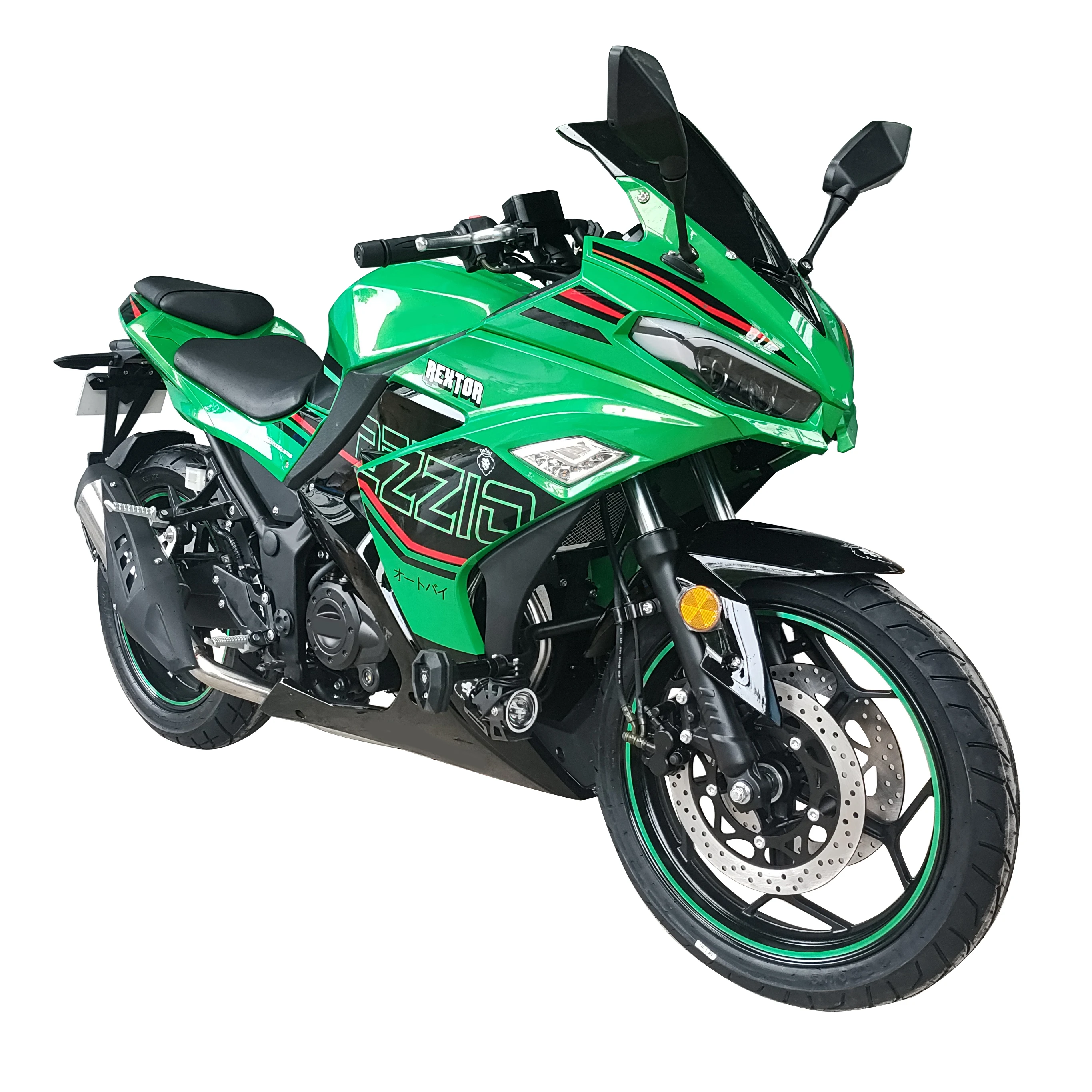 Street Legal 250CC Motorcycle with Digital Speedometer and Air Cooled Engine Gasoline Racing Motorcycle