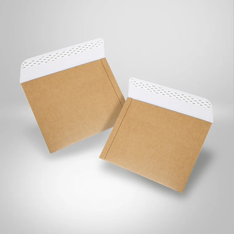 Do Not Bend  Rigid Mailers with Self Sealing Flap, Bulk Stay Flat Cardboard Envelopes   for Shipping Postcards