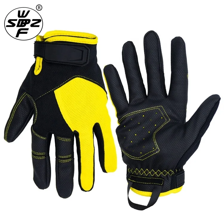 ODM Full Finger thin Dexterity outdoor  leather Touch Screen motorcycle Tactical Gloves for Driving