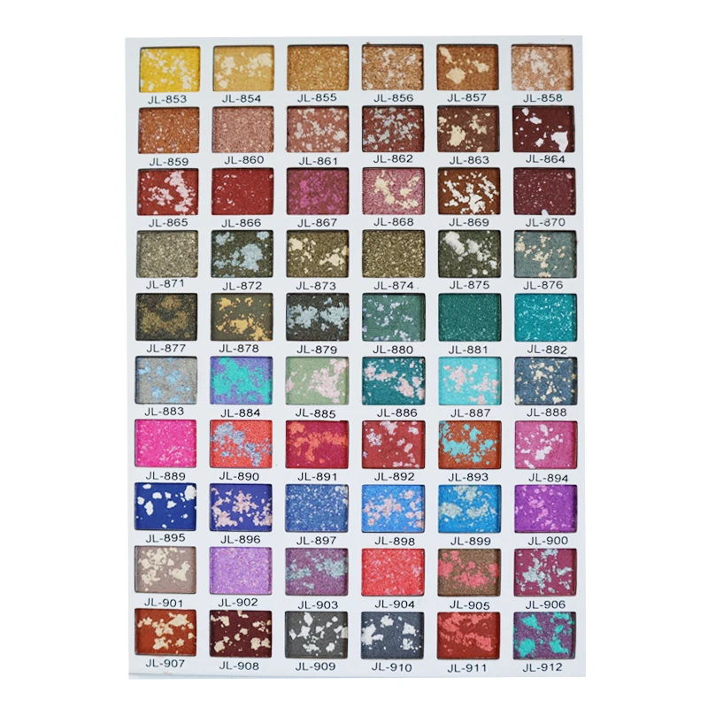 Custom Eye Shadow Empty Private Label Logo Waterproof Makeup Cosmetics Glitter Pallets Pigment Single Nude DIY Eyeshadow Palette
