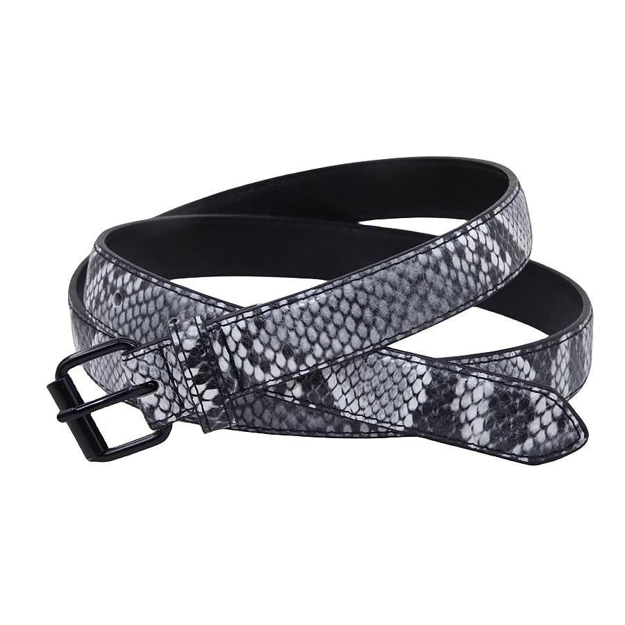 Snakeskin Belt Strap for Belt Python Leather Men Belt