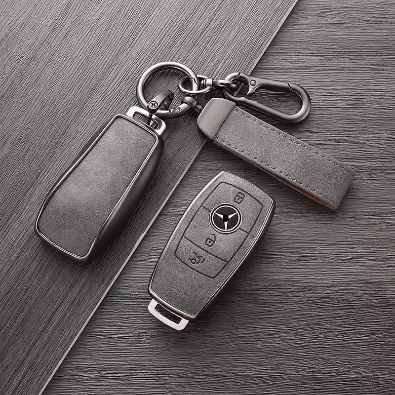 Мягкий ТПУ кожаный чехол для автомобильных ключей чехол для Mercedes Benz E300l C260l A200l C200l GLC GLA GLB220 автомобильные аксессуары