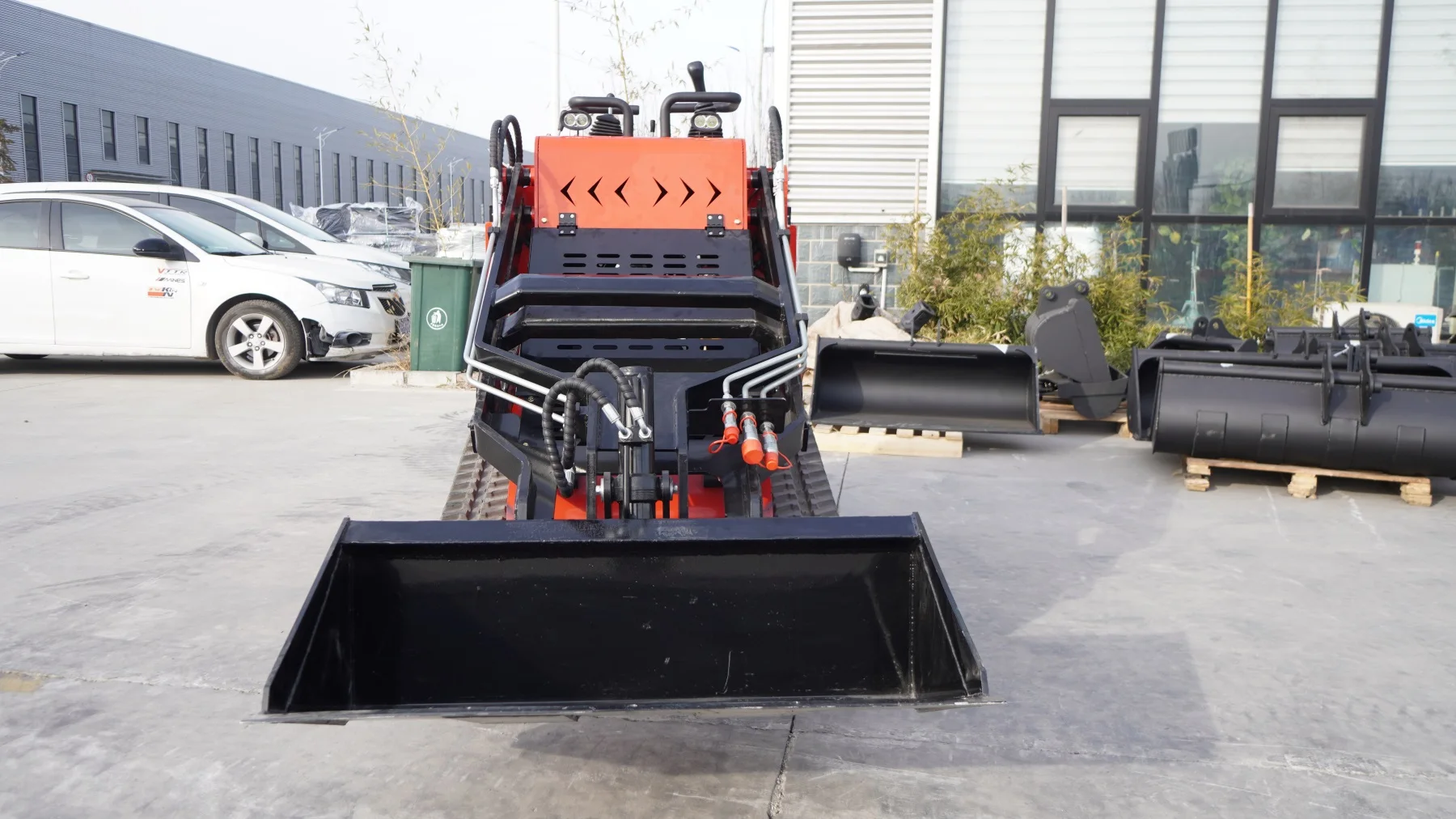 EPA EURO 5 Hightop HT530 14kw diesel engine diesel Three-cylinder engine Customized Tracked Mini Skid Steer Loader